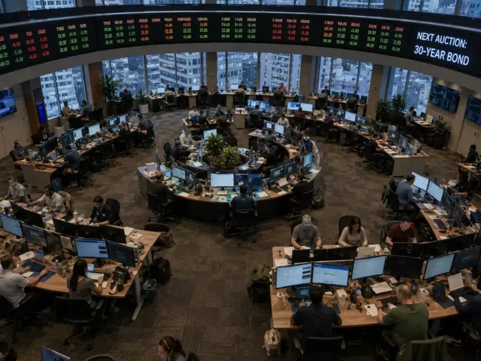 U.S. Treasury Auctions $39 Billion in 10-Year Notes at 5.300% Yield