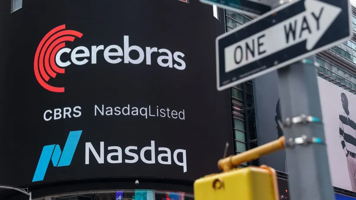 Las acciones de Cerebras caen a su mínimo post-IPO ante la competencia de Nvidia y la expiración del periodo de bloqueo