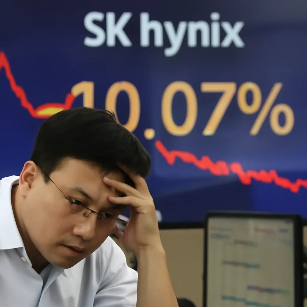 SK Hynix Shares Drop 10% Amid Global Tech Sell-Off